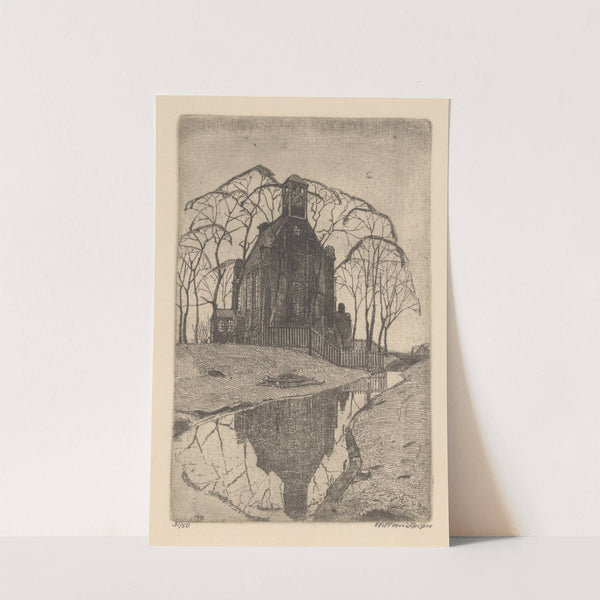 Village church by Willem Jansen