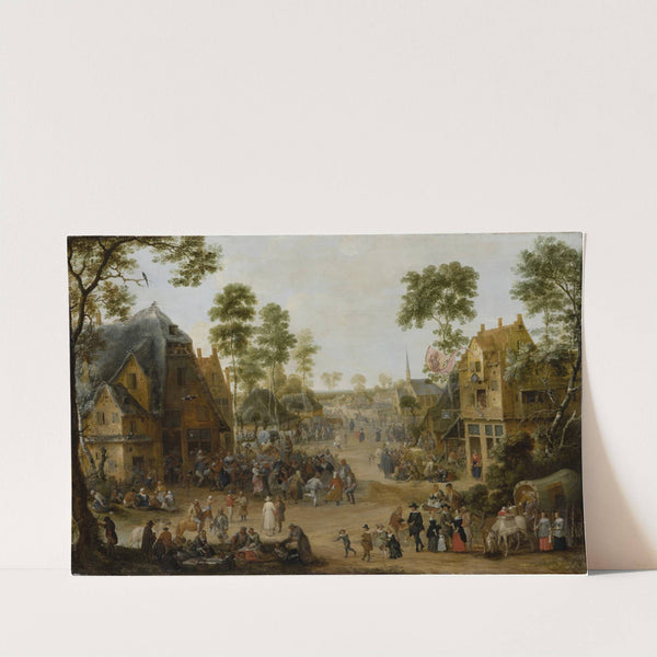 Village Church Festival (ca. 1645) by Adriaen van Stalbemt