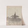 Village Church Surrounded by Trees by James Ensor