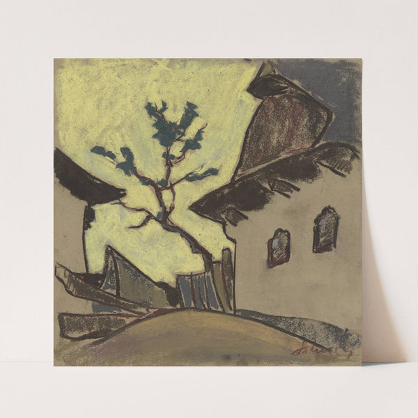 Village Cottage (1931) by Zolo Palugyay