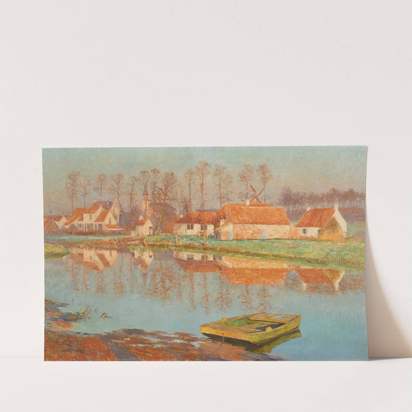 Village de Deurle (1895) by Emile Claus