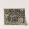 Village draw well by Max Liebermann