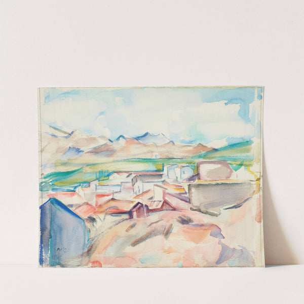 Village ensemble - Banyuls-sur-mer by Owen Merton