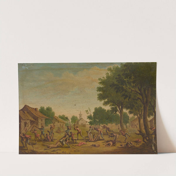 Village Fight by Jacques Callot