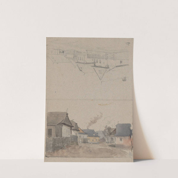 Village Motif by Jan Nowopacký