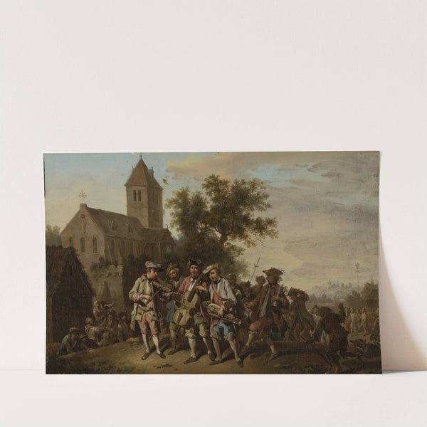 Village Musicians by Johann Conrad Seekatz