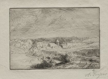 Village of Wimille, near Boulogne (c. 1857–1911)