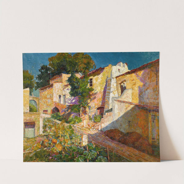 Village provençal by Victor Charreton