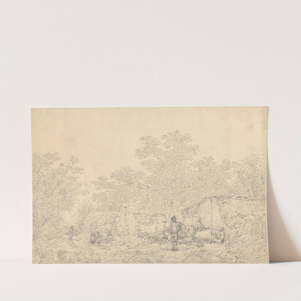 Village Scene by John Webber