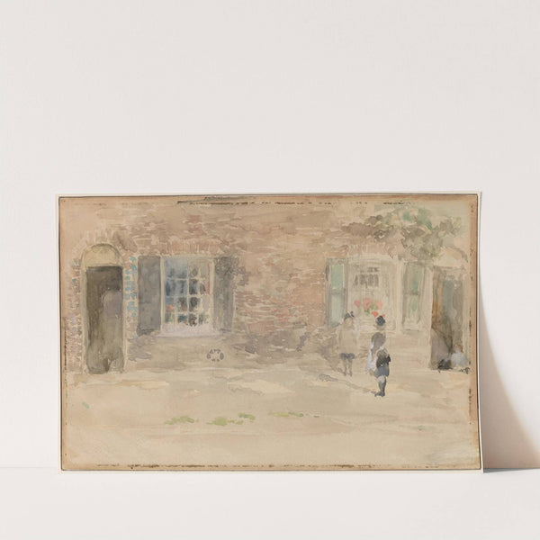 Village Shop, Chelsea (1883-1884) by James Abbott McNeill Whistler