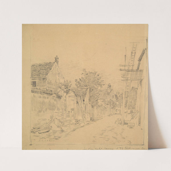 Village Street by Jean Charles Cazin