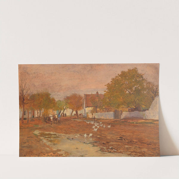 Village Street by Hugo Charlemont