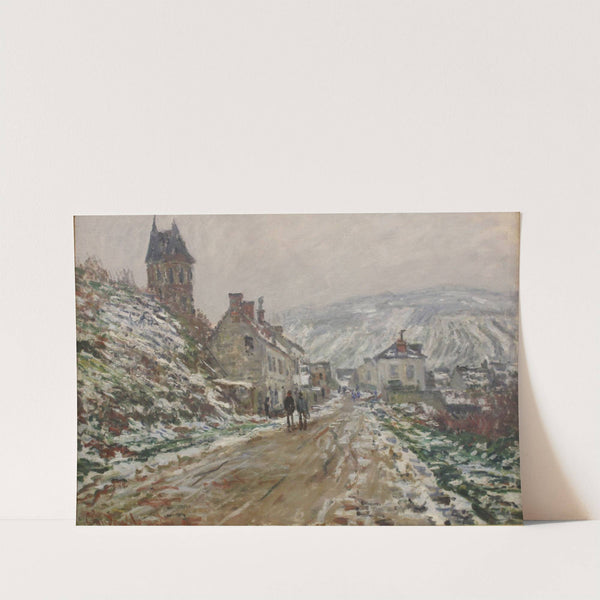 Village Street, Vétheuil (1879) by Claude Monet