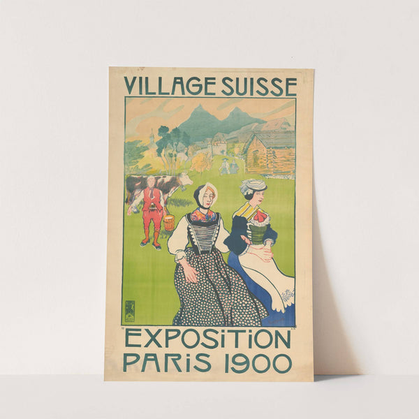 Village Suisse – Exposition Paris 1900 (1900) by Henry-Claudius Forestier