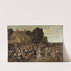 Village Wedding and Open Air Feast by Mattheus van Helmont