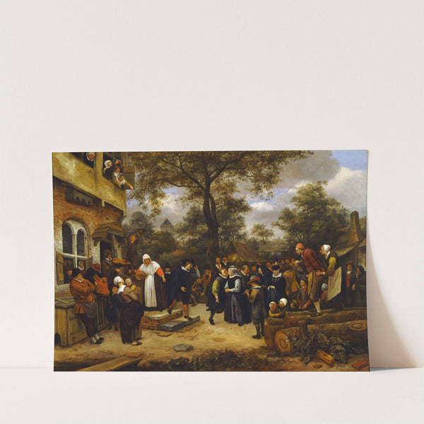 Village Wedding by Jan Steen