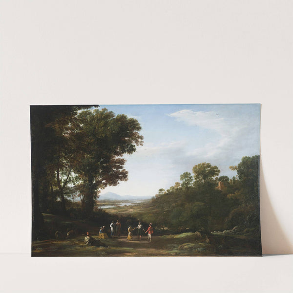 Villagers Dancing (1630s) by Claude Lorrain