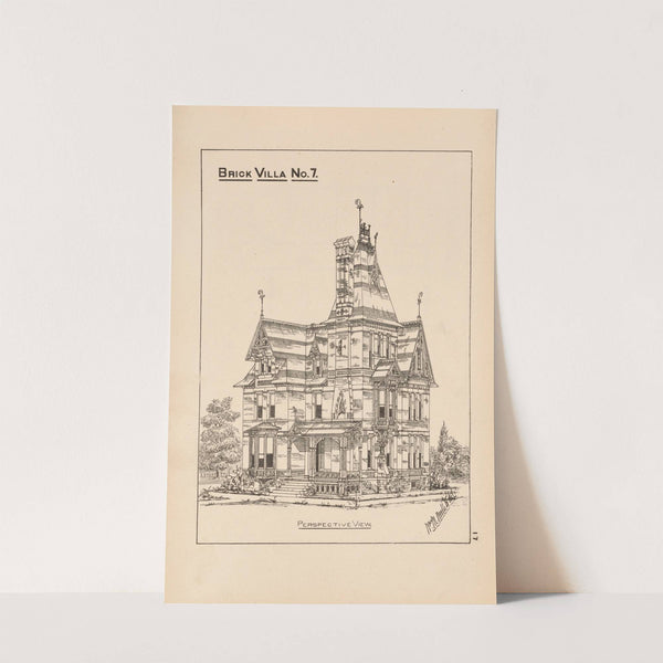 Villas and cottages or, Homes for all Pl.10 (1876) by William M. Woollett