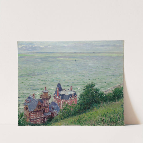 Villas at Trouville by Gustave Caillebotte