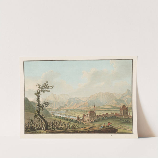 Ville de Thun du Côté de l’Occident (1915-1945) by Caspar Wolf