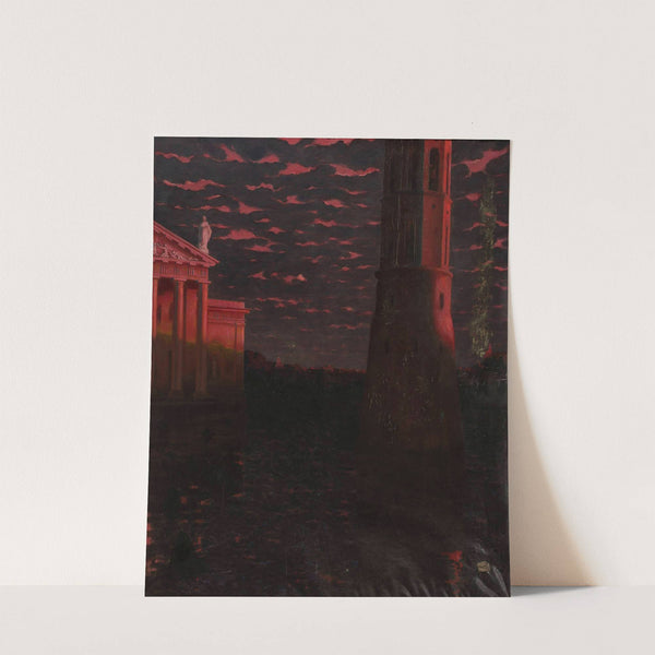 Vilnius – Cathedral Bell Tower by Kazimierz Stabrowski