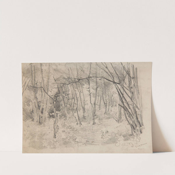 Vincennes Forest (1891-1896) by Józef Mehoffer