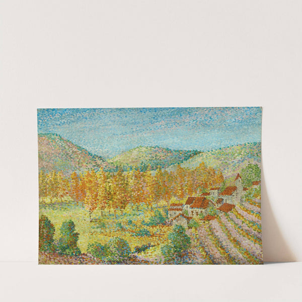 Vineyard in Southern France by Hippolyte Petitjean