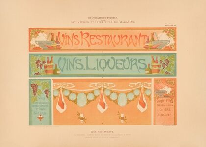 Vins, Restaurant, Liqueurs (1905)