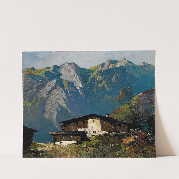 Vinschgauer Bergbauernhof by Oskar Mulley