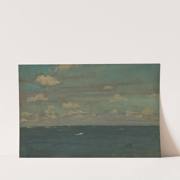 Violet and Silver – The Deep Sea (1893) by James Abbott McNeill Whistler