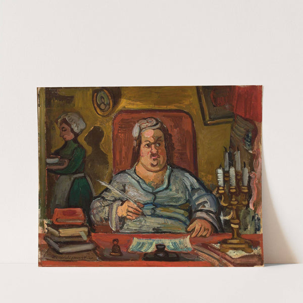 Violet nude by Zygmunt Waliszewski