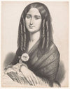 Violetta uit La traviata La Dame au Camélia (1853)