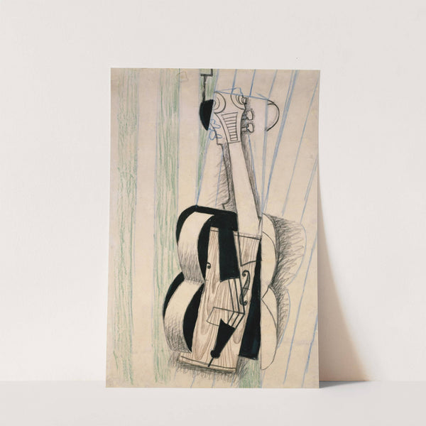 Violin Hanging on a Wall by Juan Gris