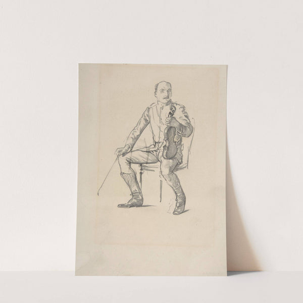 Violinist (19th century) by George Du Maurier