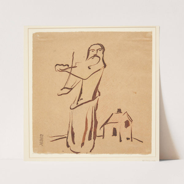 Violinspiller by Harald Giersing