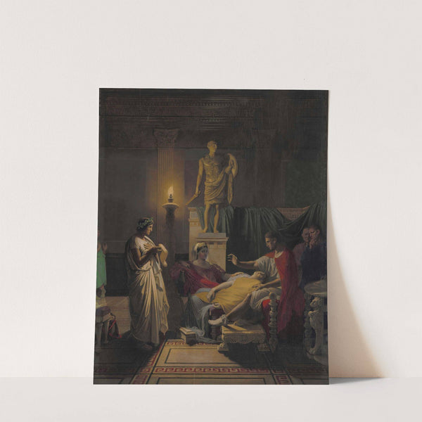 Virgil Reading from the Aeneid by Jean Auguste Dominique Ingres