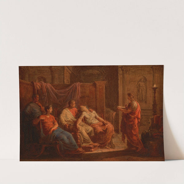 Virgil Reading the Aeneid to the Family of Augustus by Vincenzo Camuccini