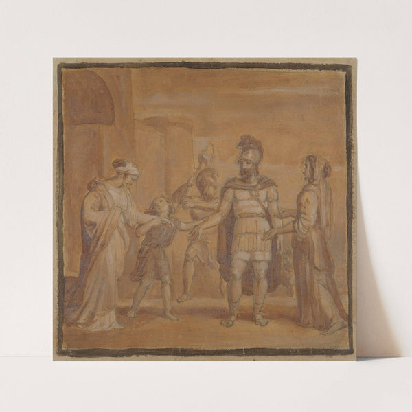 Virgilia and Volumnia Plead with Coriolanus by Robert Smirke