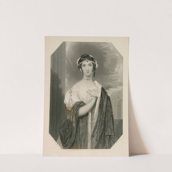 Virgilia, character in Coriolanus by Joseph Kenny Meadows