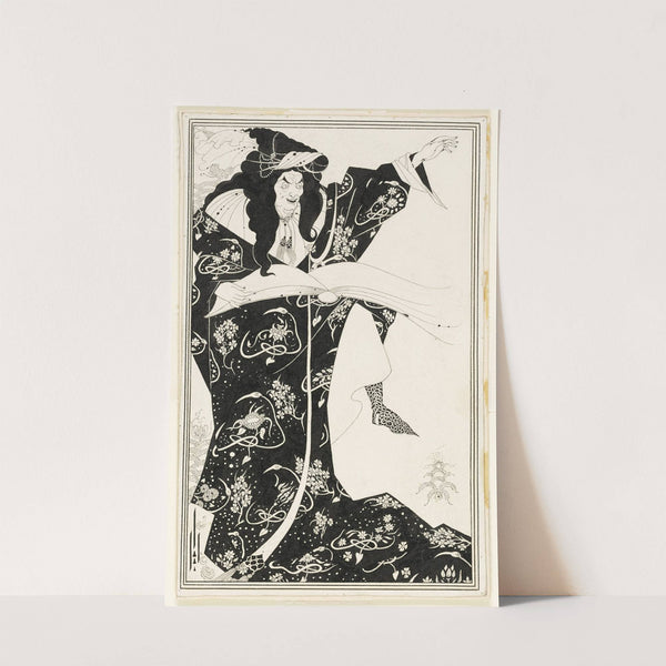 Virgilius the Sorcerer (c. 1893) by Aubrey Vincent Beardsley