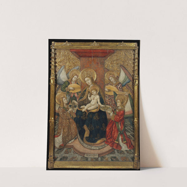 Virgin and Angels by Pedro García de Benavarre