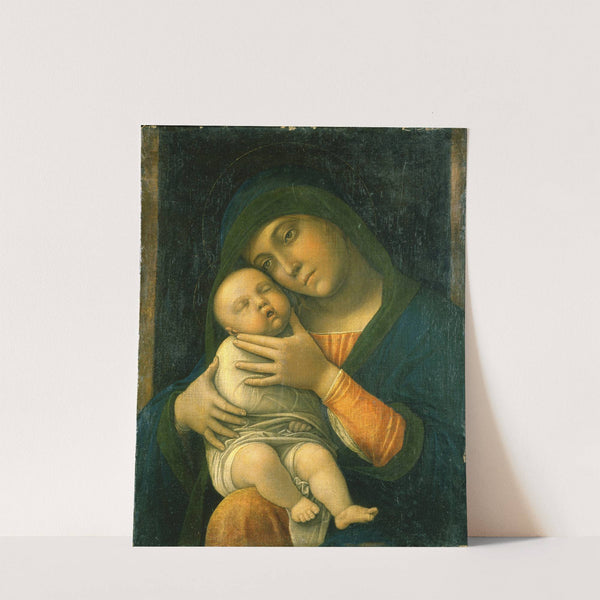 Virgin and Child (1490) by Andrea Mantegna