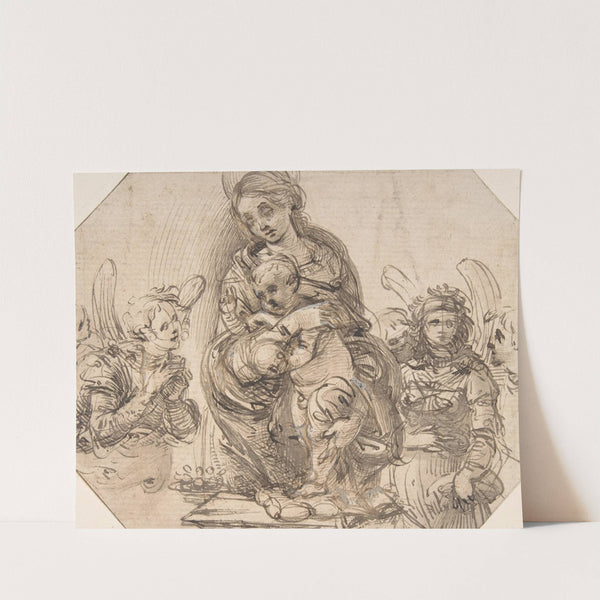 Virgin and Child Attended by Angels (1457–1504) by Filippino Lippi