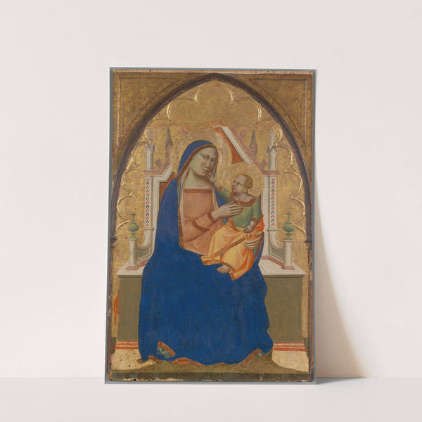 Virgin and Child Enthroned by Taddeo Gaddi