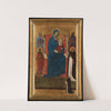Virgin and Child Enthroned with Saints Peter, Paul, John the Baptist, and Dominic and a Dominican Supplicant by Ugolino di Nerio