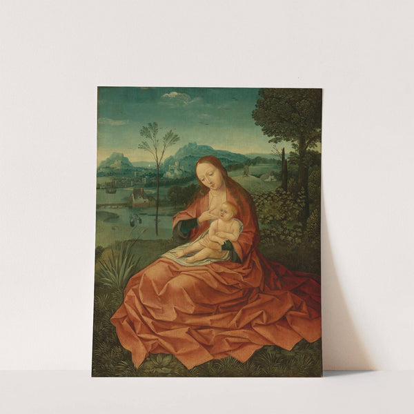 Virgin And Child In A Landscape by Circle Of Bernard Van Orley