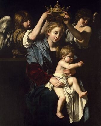 Virgin and Child with Angels — size preview
