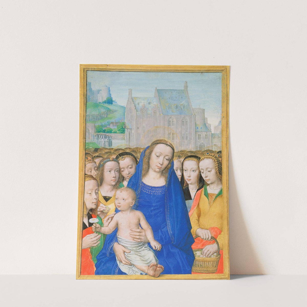 Virgin and Child with Female Saints by Gerard David