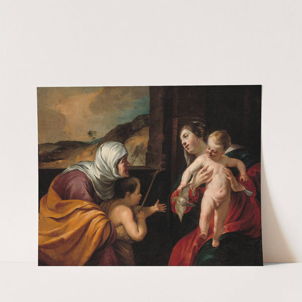 Virgin and Child with Saint Elizabeth and the Infant Saint John the Baptist by Jacques Blanchard