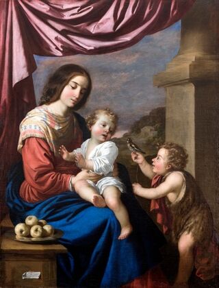 Virgin and Child with Saint John